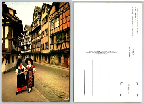 Vintage postcard strasbourg - vintage,