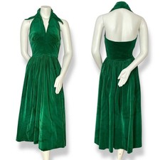 Vintage 1950s Velvet Dress