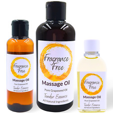 Fragrance Free Massage Oil Unscented Relaxing Soothing Sensitive Skin 
