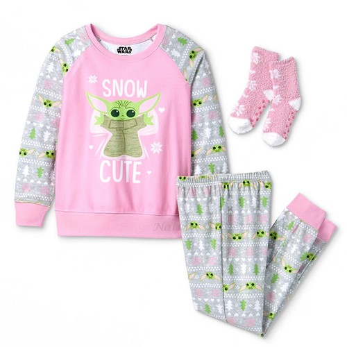 Baby yoda girls pajamas - yoda, size