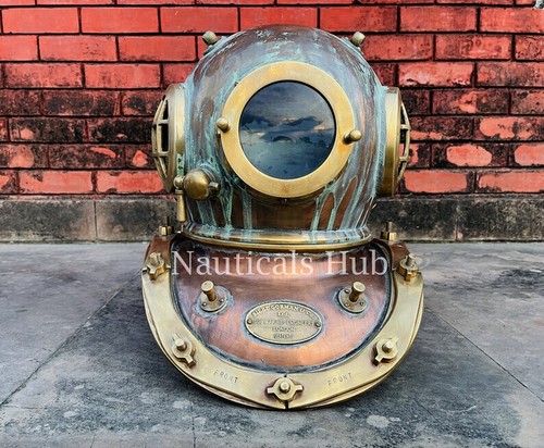 Vintage brass diving - brass,
