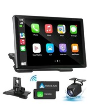 7 Inch Carplay Monitor, BT/FM/TF/CARPLAY/ANDROID AUTO, Reverse Camera MirrorLink