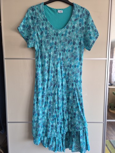 Turquoise summer dress size - , 14