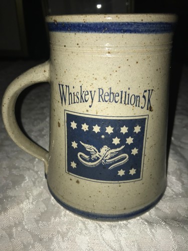 Art pottery crock 1998 whiskey - art,