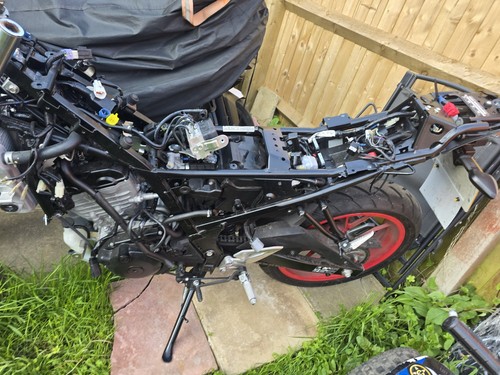 Suzuki gsxr 125 main frame - gsxr,