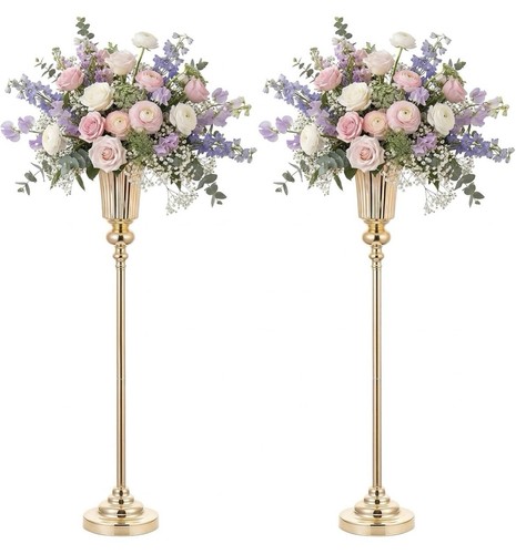 Nuptio gold vase - nuptio, centrepieces