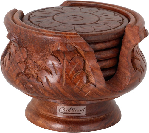 Wooden antique coaster for - antique,