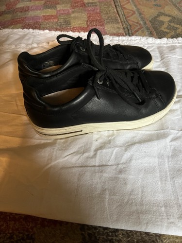 Ladies black birkenstock lace - black,