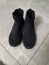 ZARA MENS CASUAL PULL ON HIGH TOP SNEAKERS BOOTS SHOES size 10