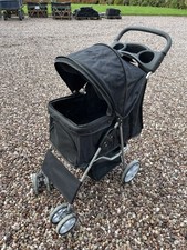 Pet Stroller Pushchair for Small Dogs Miniature Pram Puppy Carrier