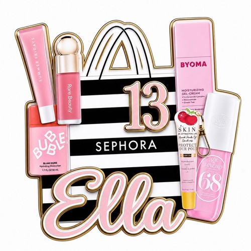 Sephora edible cake topper - sephora,