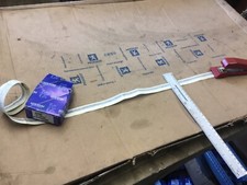 GENUINE PEUGEOT 205  black  6mm  transfer  car badge decal pinstripe  853515