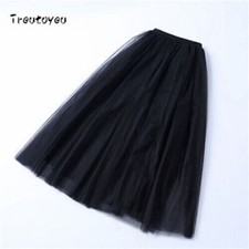 5 Layer Tulle Long Skirt Tutu