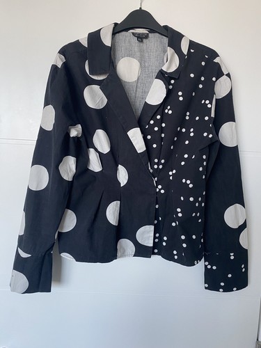 Topshop polka dot blouse - blouse, uk