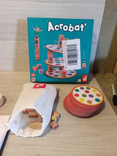 Janod acrobat game - of, skill