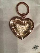 Mulberry rose gold heart