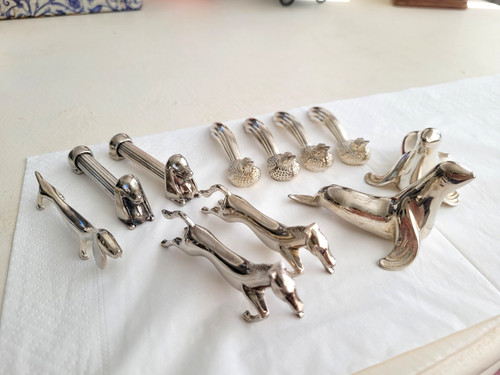 Lot silver plate - 11,