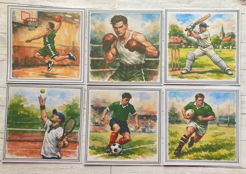 Men mixed sport card toppers - sport,