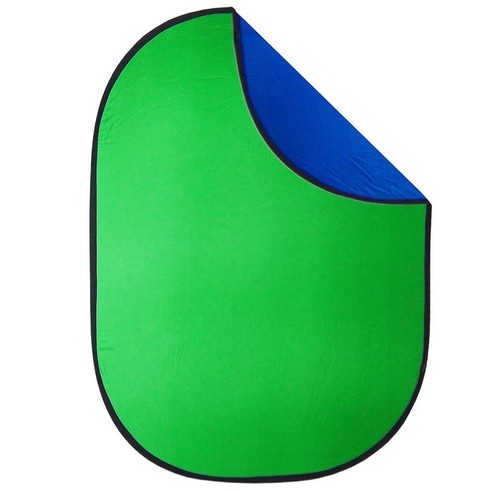 Large blue green screen - green,