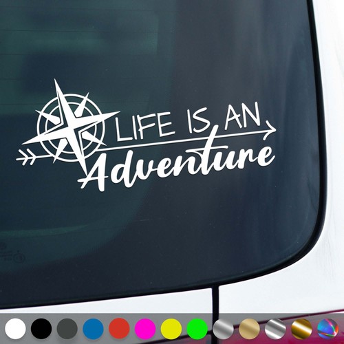 Adventure decal motorhome - adventure, life
