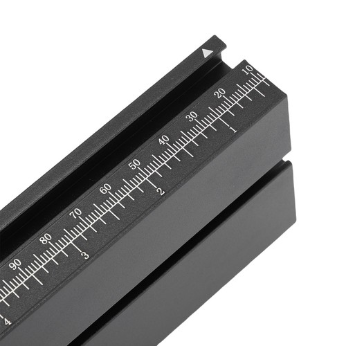 Table miter gauge with - gauge, micro