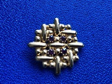 Antique Scarf Clip and Pendant