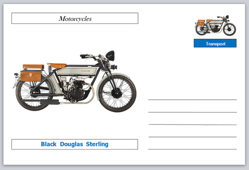 Motorcycles black douglas - -,