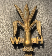 Welsh horseyeomanry cap badge - welsh,