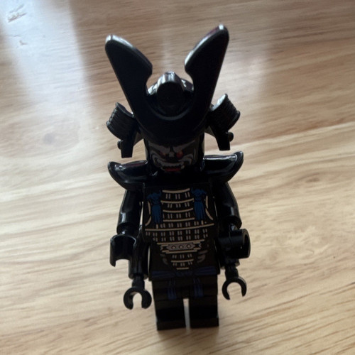 Lego minifigure black armoured - minifigure,