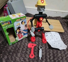 Elc Build it Fire Fighter Nuts and Bolts, Rare Lightup Set, 3+ Yrs,Rare