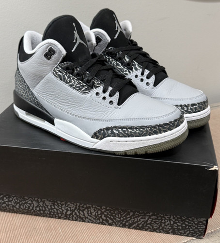 Nike air jordan retro - 3, wolf