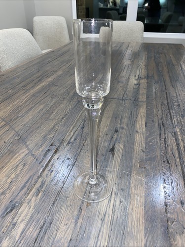 Tall slender clear glass - slender,