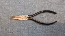 Elliott Lucas 6" Flat Nose Pliers Model A161 Cannock England Vintage