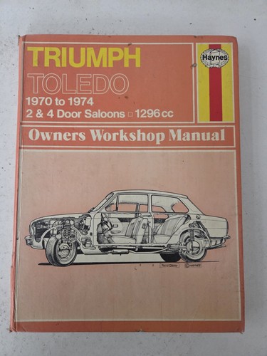 Triumph toledo haynes manual - triumph,