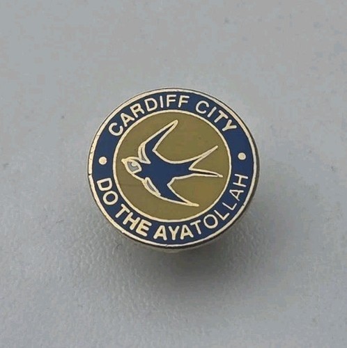 Cardiff city pin badge - city,