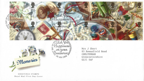 1992 greetings stamps - greetings,