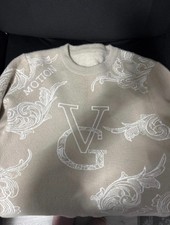 LV printed cashmere jumper
