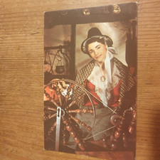 Vintage Postcard Welsh National Costume - unused