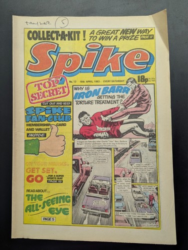 Spike comic 16th - spike,
