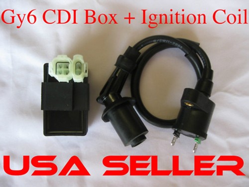 Gy6 scooter moped coil cdi - gy6, +