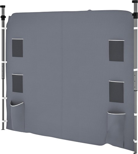 Canopy sidewall panel with - sidewall,