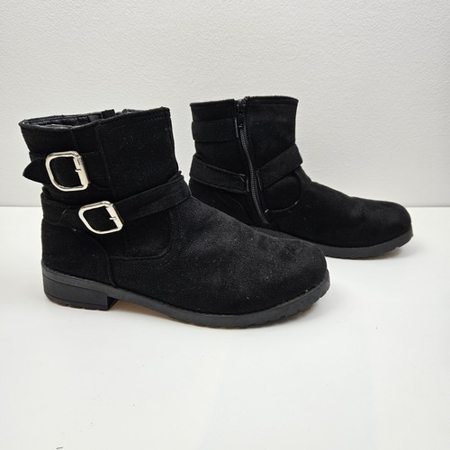 Peacocks suede black zip - black, up