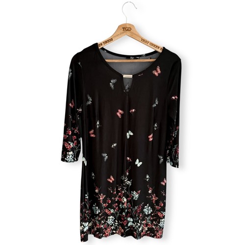 Ladies floral tunic dress - floral,