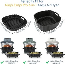 2 PCS Silicone Air Fryer Liner