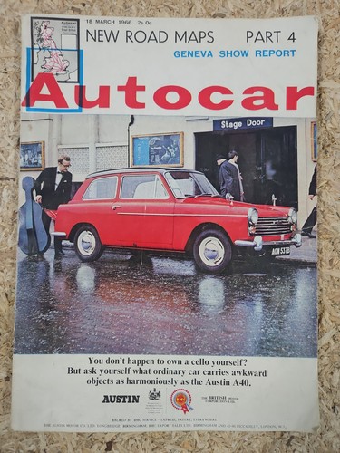 Autocar magazine march 1966 - magazine, 18