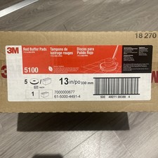 3M Buffer Floor Pad Red 5100