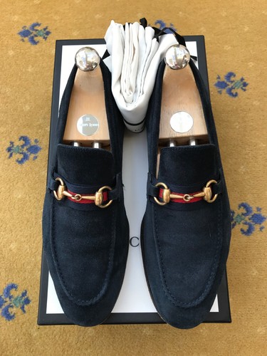 Gucci loafers suede shoes - gucci,
