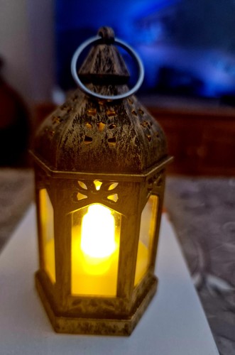 Vintage mini morocan lantern - vintage,