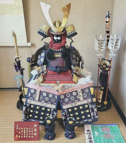 Samurai armor may doll yoroi - armor,
