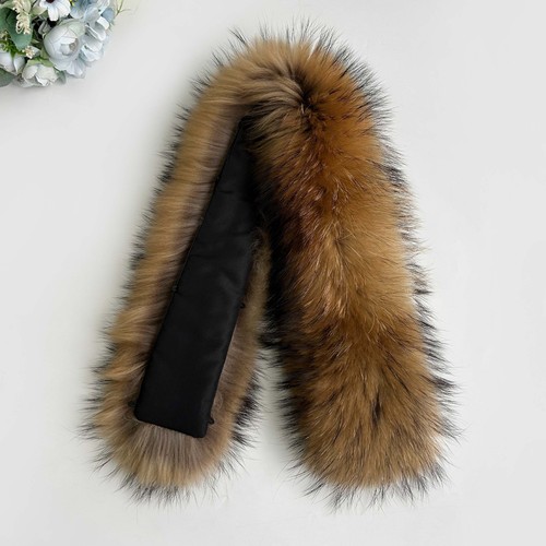 Real raccoon fur - real,
